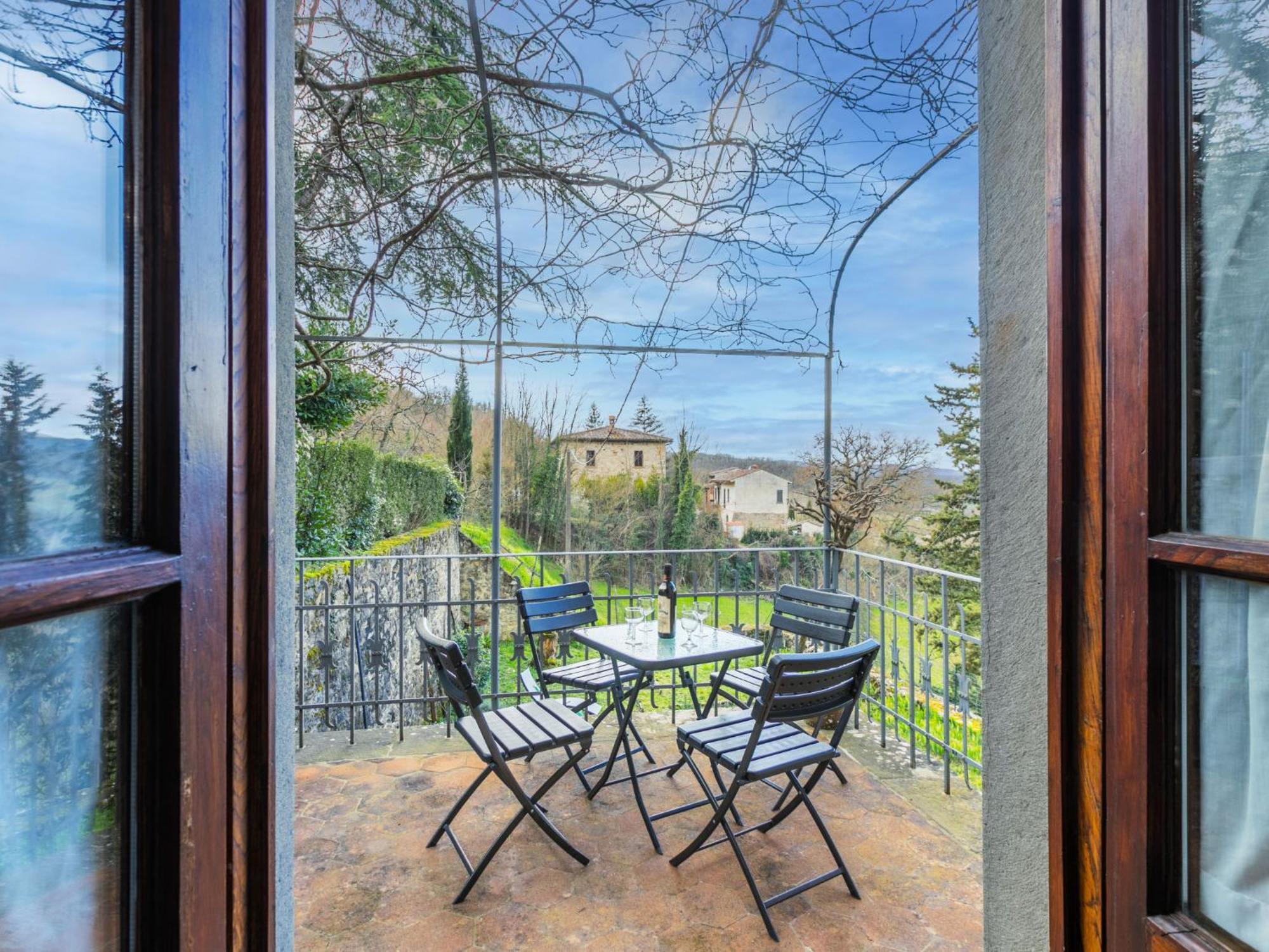Holiday Home La Terrazza By Interhome Radda in Chianti Eksteriør billede